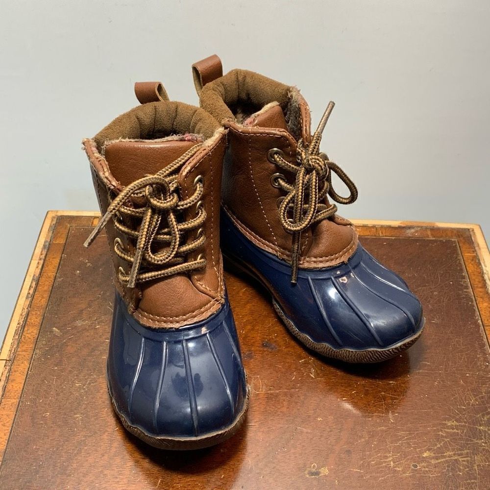 Yokids Rain Snow Duck Boot Baby size 8 7”